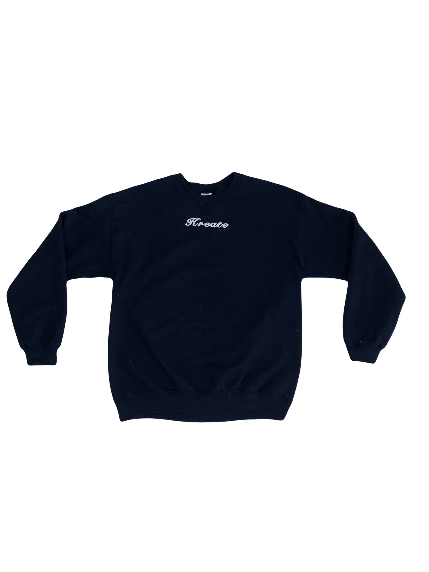Navy Blue K&D “Widow” Crew Neck