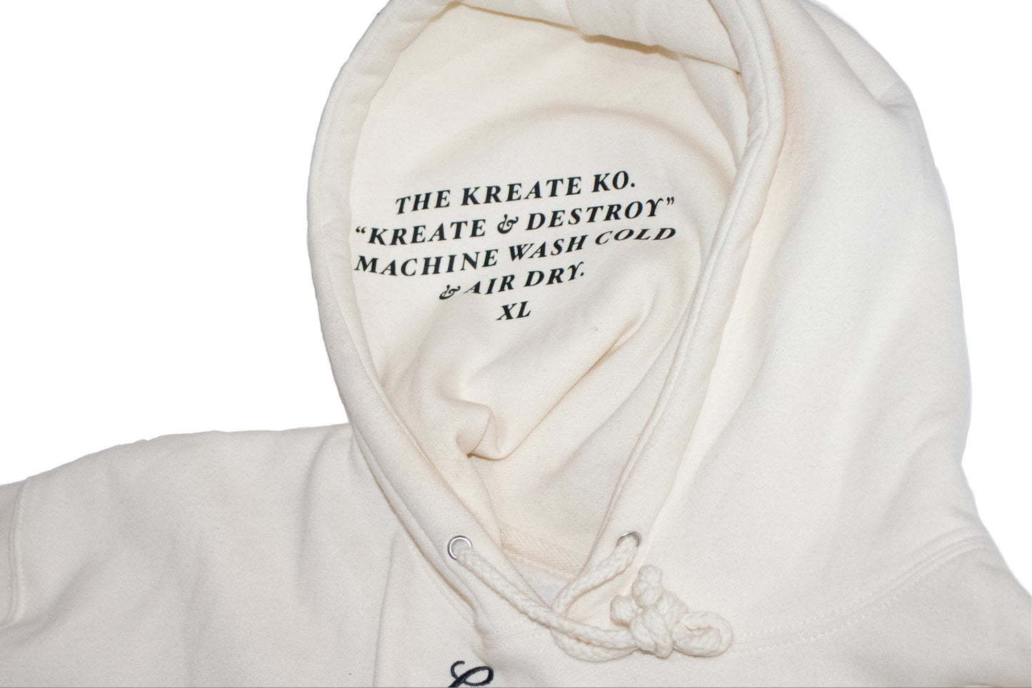 Cream “Say what you feel” Hoodie