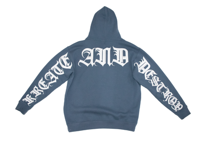 Yonder Blue “KREATE AND DESTROY” Hoodie