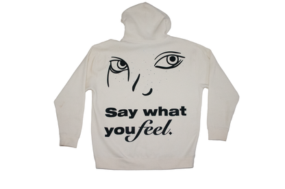 Cream “Say what you feel” Hoodie